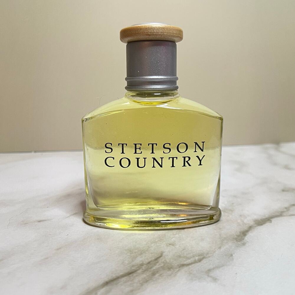 New Stetson Country Aftershave Splash Coty Cologne 1oz Bottle
